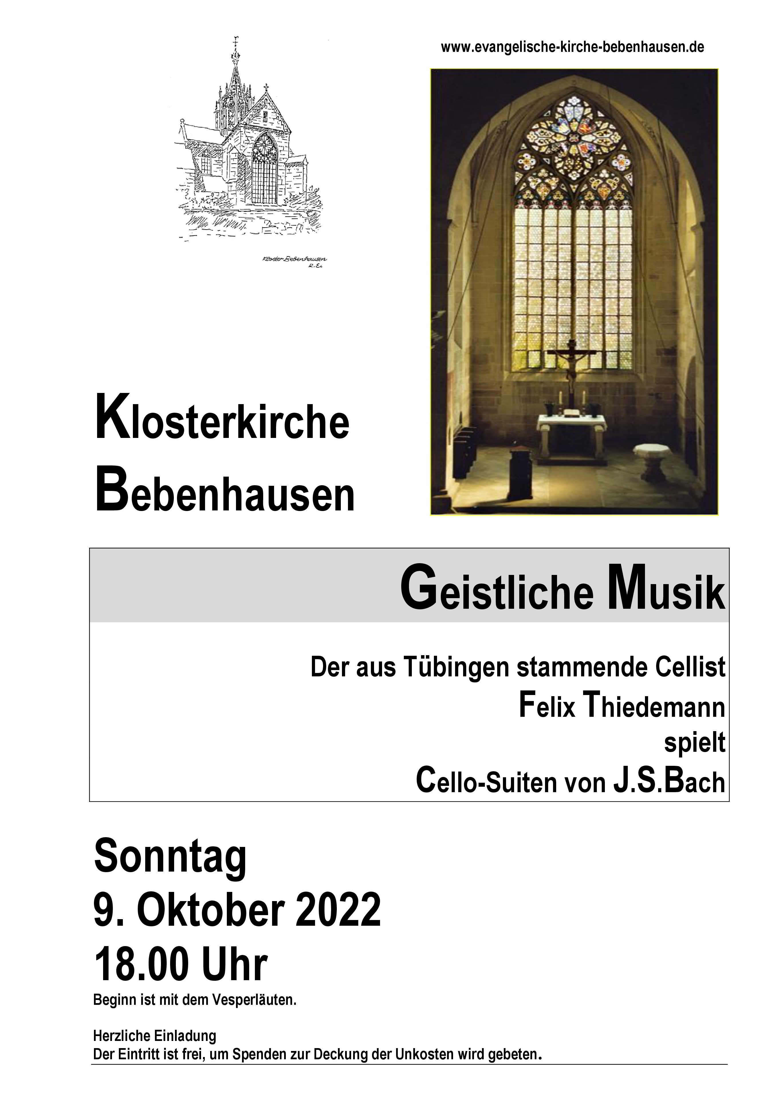 Geistliche Musik Oktober 2022